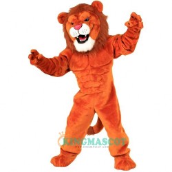 Lion Power Cat Uniform, Lion Power Cat Mascot Costume