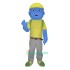 Little Blue Man Uniform, Little Blue Man Mascot Costume