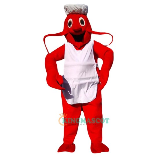 Lobster Palinuridae Chef Cook Uniform, Lobster Palinuridae Chef Cook Mascot Costume