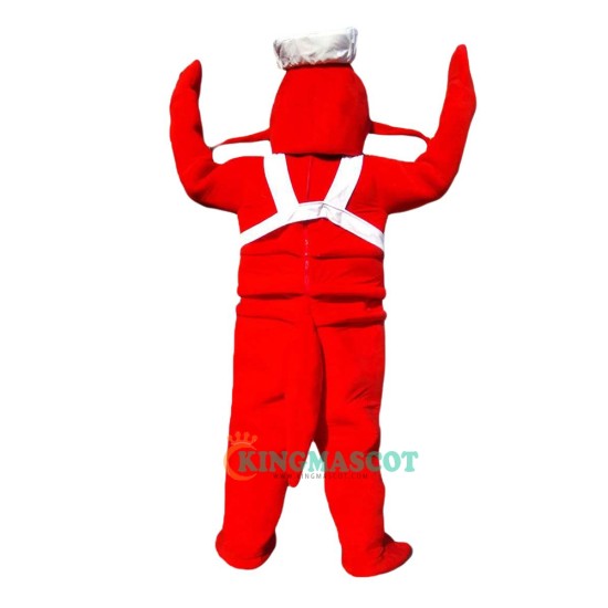 Lobster Palinuridae Chef Cook Uniform, Lobster Palinuridae Chef Cook Mascot Costume