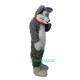 Long-Haired Grey Husky Wolf Uniform, Long-Haired Grey Husky Wolf Mascot Costume