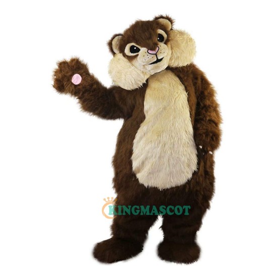 Long-Haired Squirrel Cartoon Uniform, Long-Haired Squirrel Cartoon Mascot Costume