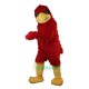 Long Hairy Red Eagle Cartoon Uniform, Long Hairy Red Eagle Cartoon Mascot Costume