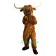 Longhorn Cattle Ankole-Watusi Uniform, Longhorn Cattle Ankole-Watusi Mascot Costume