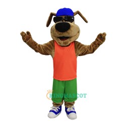 Lucky Glasses Dog Uniform, Lucky Glasses Dog Mascot Costume