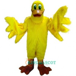 Lucky Yellow Duck Uniform, Lucky Yellow Duck Mascot Costume