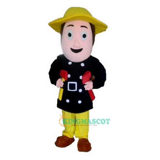 Lumber Jack Cartoon Uniform, Lumber Jack Cartoon Mascot Costume