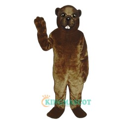 Lumberjack Beaver Uniform, Lumberjack Beaver Mascot Costume