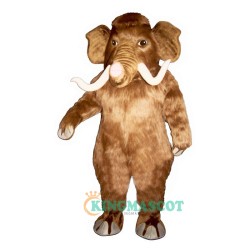 Mammoth with Long Tusks Uniform, Mammoth with Long Tusks Mascot Costume