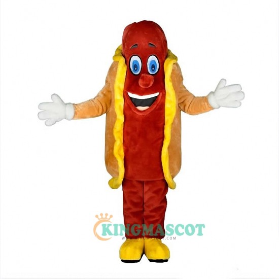 Hot Dog Uniform, Hot Dog Mascot Costume