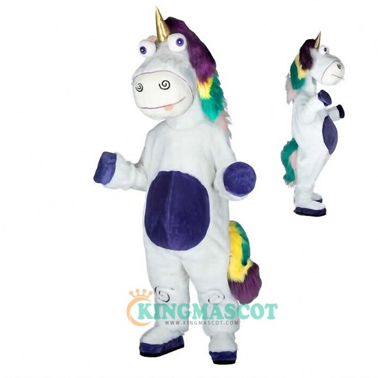 Unicorn Uniform High Quality, Unicorn Mascot Costume