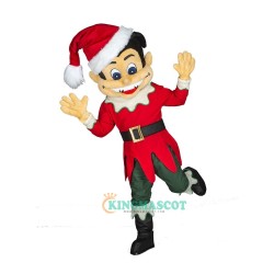 Christmas elf Uniform, Christmas elf Mascot Costume