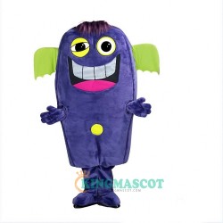 Purple martian Uniform, Purple martian Mascot Costume