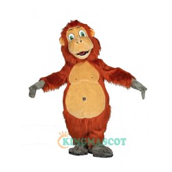 Long Plush Orangutan Uniform, Long Plush Orangutan Mascot Costume