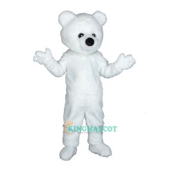White bear Uniform, White bear Mascot Costume