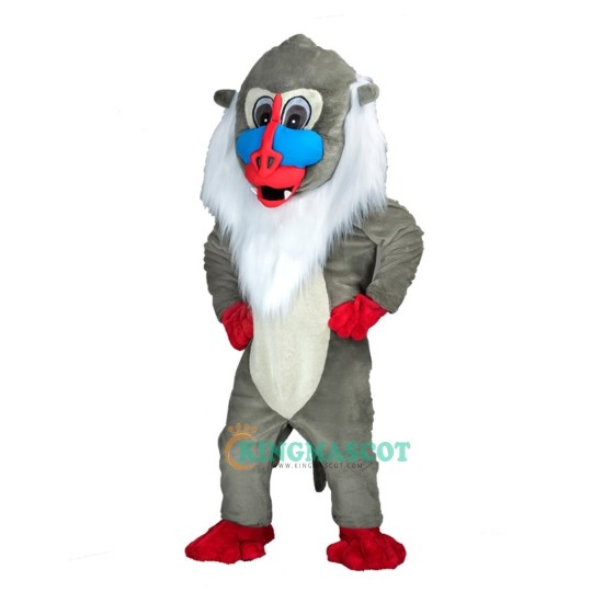 Gray Monkey Uniform, Gray Monkey Mascot Costume