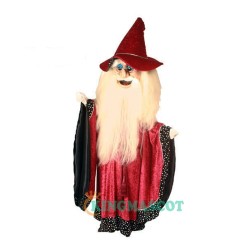 Merlin Wizard Uniform, Merlin Wizard Mascot Costume