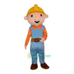 Miner Coalman Cartoon Uniform, Miner Coalman Cartoon Mascot Costume