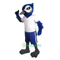 College Handsome Bird Uniform, College Handsome Bird Mascot Costume