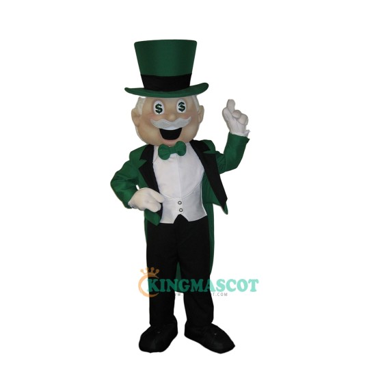 Money Man Uniform, Money Man Mascot Costume