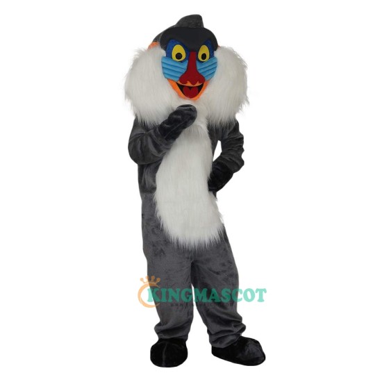 Monkey Simian Ape Cartoon Uniform, Monkey Simian Ape Cartoon Mascot Costume