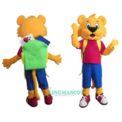 Backpack Lion Uniform, Backpack Lion Mascot Costume