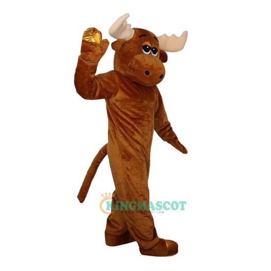 Moose Elk Wapiti Deer Cartoon Uniform, Moose Elk Wapiti Deer Cartoon Mascot Costume