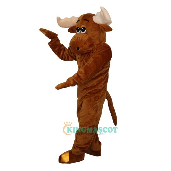 Moose Elk Wapiti Deer Cartoon Uniform, Moose Elk Wapiti Deer Cartoon Mascot Costume