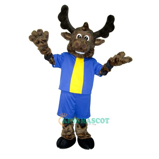 Friendly Moose Uniform, Friendly Moose Mascot Costume