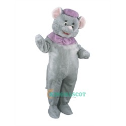 Gray Short Hairs Mouse Uniform, Gray Short Hairs Mouse Mascot Costume