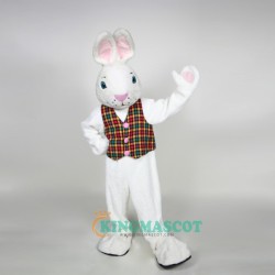 Mr. White Bunny Uniform, Mr. White Bunny Mascot Costume