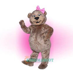 Ms Bear Uniform, Ms Bear Mascot Costume