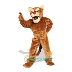 Muscle Cougar Uniform, Muscle Cougar Mascot Costume