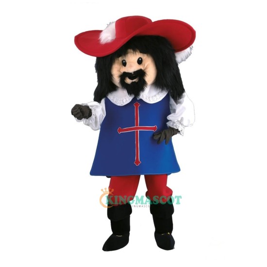 Musketeer Porthos Uniform, Musketeer Porthos mascot costume