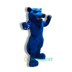 Wolf Uniform, College Blue Thunder Wolf Mascot Costume