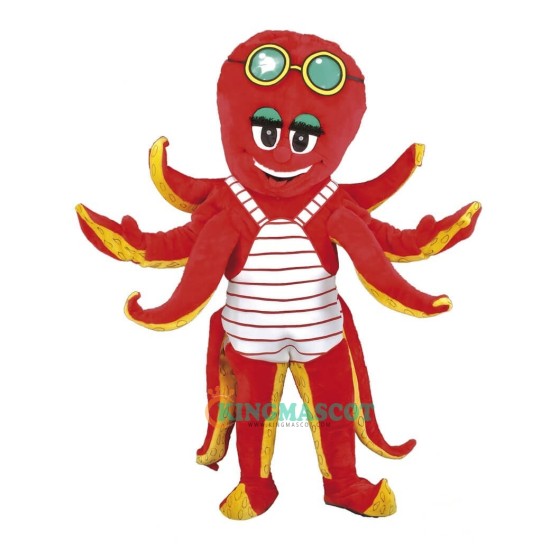 Cute Octopus Uniform, Cute Octopus Mascot Costume