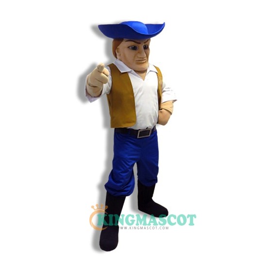 Patriot Uniform, Handsome Patriot Mascot Costume