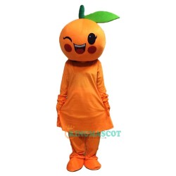 Orange Cartoon Uniform, Orange Cartoon Mascot Costume