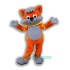 Orange Cat Uniform, Orange Cat Mascot Costume