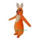 Orange Kangaroo Cartoon Uniform, Orange Kangaroo Cartoon Mascot Costume