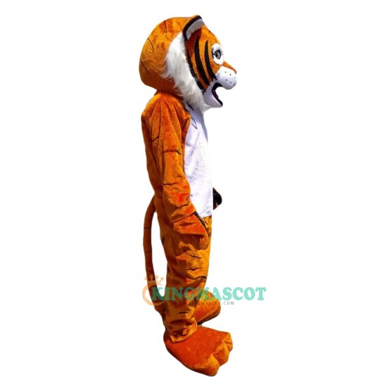 Orange Tiger Uniform, Orange Tiger Mascot Costume