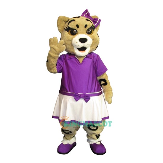Panther Cub Uniform, Panther Cub Mascot Costume