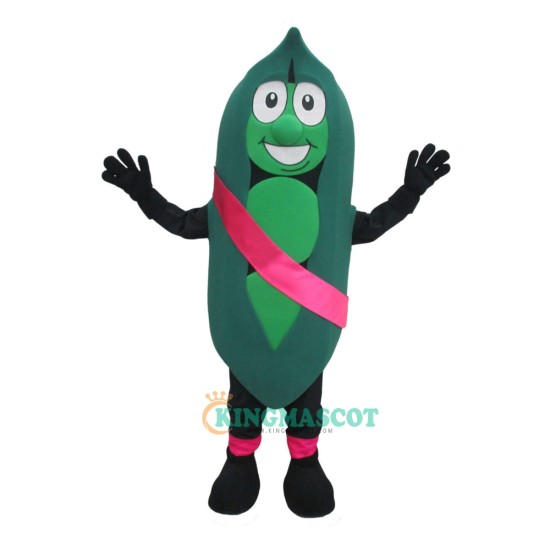 Pea Pod Uniform, Pea Pod Mascot Costume