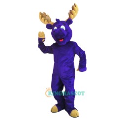 Happy Charming Moose Uniform, Happy Charming Moose Mascot Costume