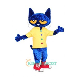 Pete the Cat Uniform, Pete the Cat Mascot Costume