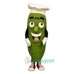 Pickled Chef (Bodysuit not included) Uniform, Pickled Chef (Bodysuit not included) Mascot Costume