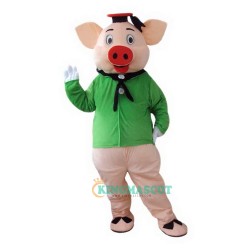 Pig Cartoon Uniform, Pig Cartoon Mascot Costume