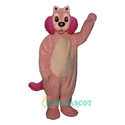 Pink Mink Uniform, Pink Mink Mascot Costume
