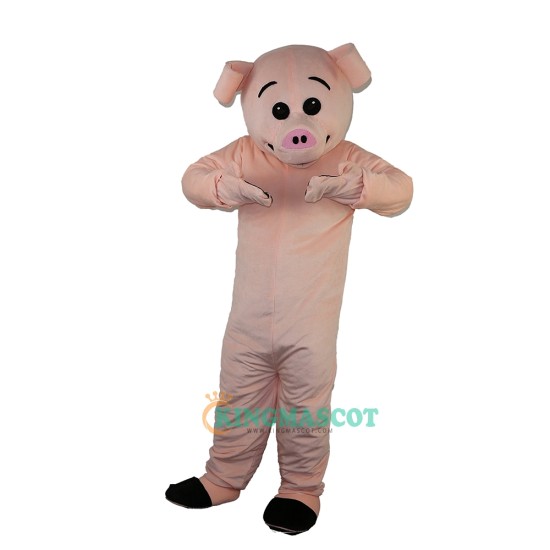 Pink Pig Uniform, Pink Pig Mascot Costume