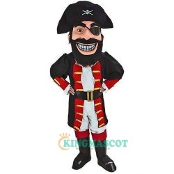 Pirate Captain Redbeard Uniform, Pirate Captain Redbeard Mascot Costume